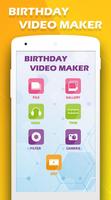 Birthday Video Maker - Lyrical Video पोस्टर