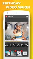 Birthday Video Maker - Lyrical Video اسکرین شاٹ 1