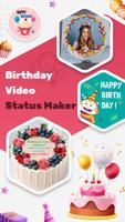 Birthday Video Status Maker постер