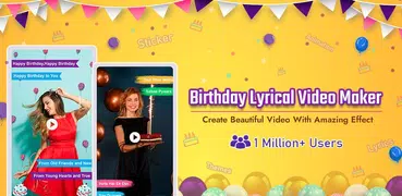 Birthday Lyrical Video Maker