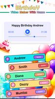 Birthday Video Maker 截圖 1