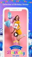 Birthday Video Maker ảnh chụp màn hình 1