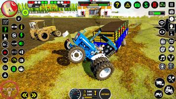 US Farming Game Simulator 3D poster