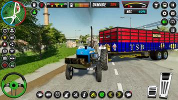 US Tractor Simulator Games 3d Affiche