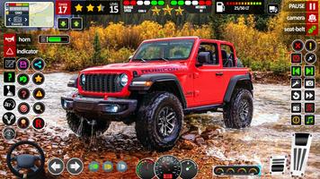 4x4 Jeep Driving: Offroad Game الملصق