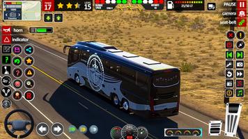 City Driving Bus Simulator 3D imagem de tela 1
