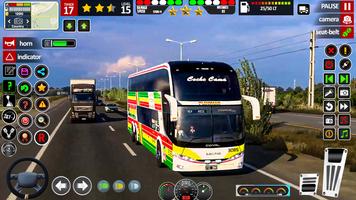 City Driving Bus Simulator 3D imagem de tela 2