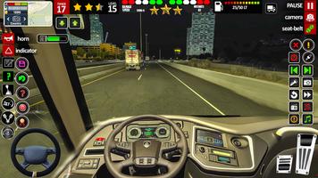 City Driving Bus Simulator 3D imagem de tela 3