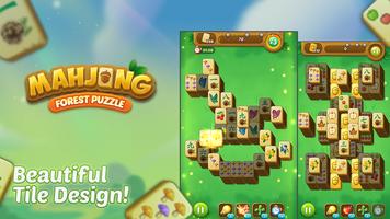 Puzzle de la forêt de mahjong capture d'écran 1