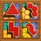 Block Puzzle-Spiele: Wood Coll Zeichen