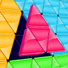 ¡Bloquear! ¡Cuadra! Tangram icono