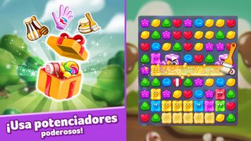 Lollipop & Marshmallow Match3 captura de pantalla 1