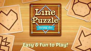 Line Puzzle: String Art постер