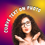 Curve Text On Photo icono