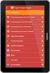 High Protein Foods APK download