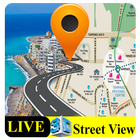 Gps live satellite view - Street & Maps Navigation icône