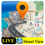 Gps live satellite icon