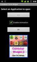 CuteBear Clock Widget 截图 1