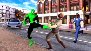 Spider hero city hero fighting game 2022 海报