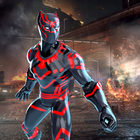 آیکون‌ Panther superhero city battle