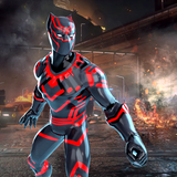 Panther superhero city battle APK