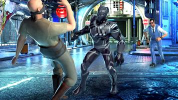 Panther hero city crime battle Ekran Görüntüsü 1