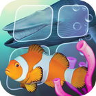 Fish Farm 3 Fond d'écran animé-Simulateur Aquarium icône
