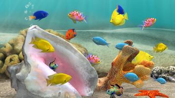 Fish Farm 3: 3D Aquarium Live Wallpaper 截图 1