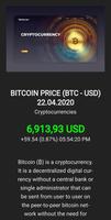 Bitcoin Price Alert capture d'écran 1