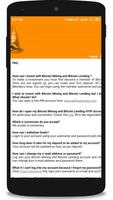 Bitcoin Mining Bitcoin Lending poster