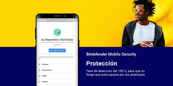 Bitdefender Mobile Security captura de pantalla 1