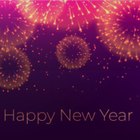 New year Fireworks Live Wallpa أيقونة