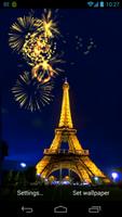 New year Fireworks Live Wallpa الملصق