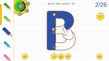 Kindergarten: ABC Alphabets Tracing ✍️🔤📖👶Free🆕 captura de pantalla 3