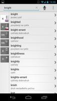 Free Dict Czech English capture d'écran 2