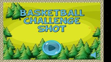 Basketball Challenge Shot Affiche