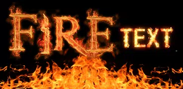 Stylish Name Fire Art