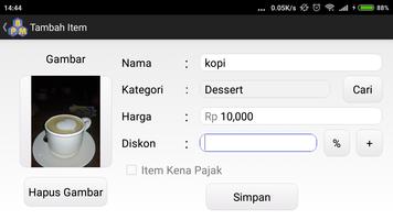 BPM - Mesin Kasir Android POS imagem de tela 2