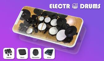 Electric Drum Kit Cartaz