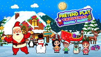 Pretend Winter Christmas Gift poster