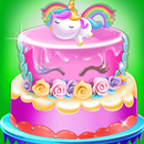 APK Unicorn Cake Making & Baking