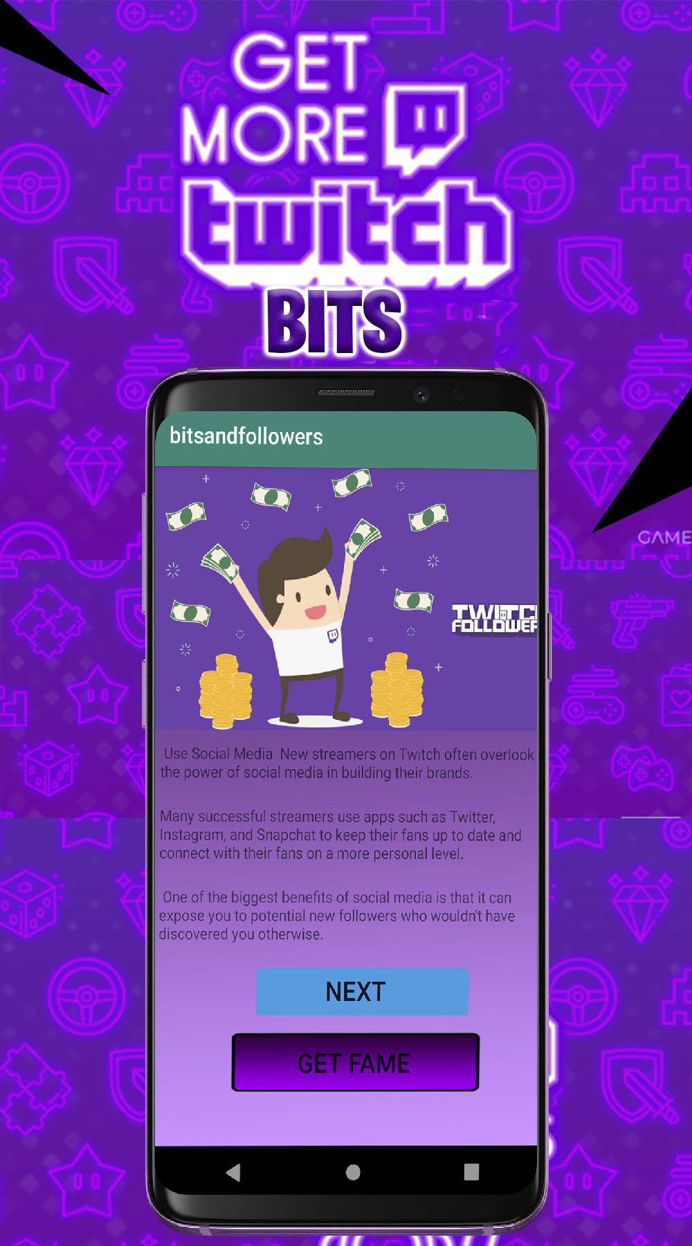 Free Followers Bits For Twtch Get Fame For Android Apk Download Free Followers Bits For Twtch Get Fame For Android Apk Download