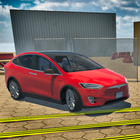 Electric Car Driving Game Sim icon