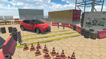 Electric Car Driving Game Sim capture d'écran 1