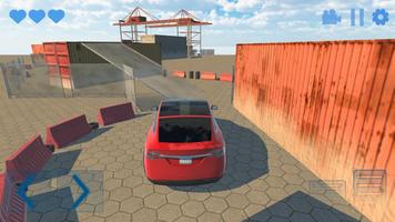 Electric Car Driving Game Sim capture d'écran 2