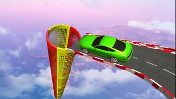 US Muscle car stunts 3D mega ramp car: impossible screenshot 1