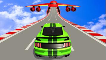 US Muscle car stunts 3D mega ramp car: impossible screenshot 2