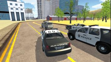 Jeux de voiture de police capture d'écran 3