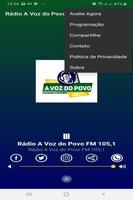 Rádio A Voz do Povo FM 105,1 تصوير الشاشة 2