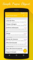 Carnet (Super Simple Notes) Affiche